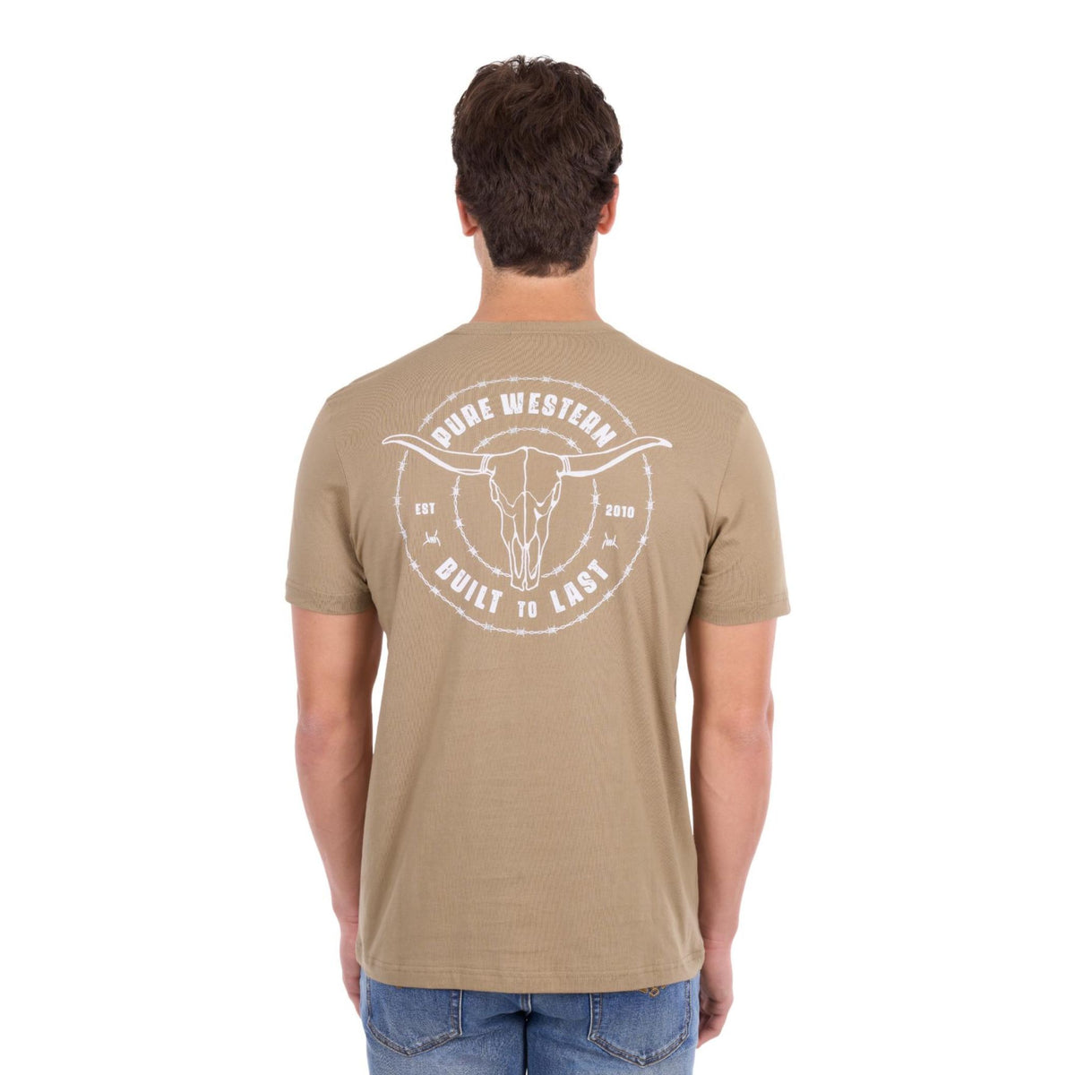 Pure Western Mens Walker Short Sleeve Tee