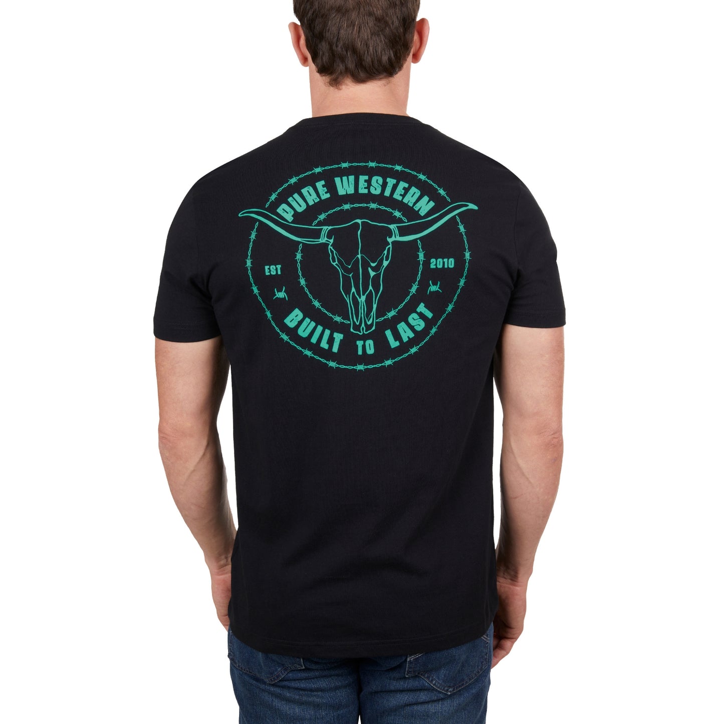 Pure Western Mens Walker Short Sleeve Tee