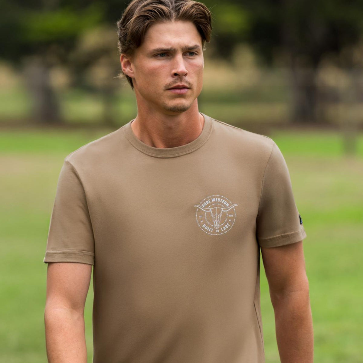 Pure Western Mens Walker Short Sleeve Tee