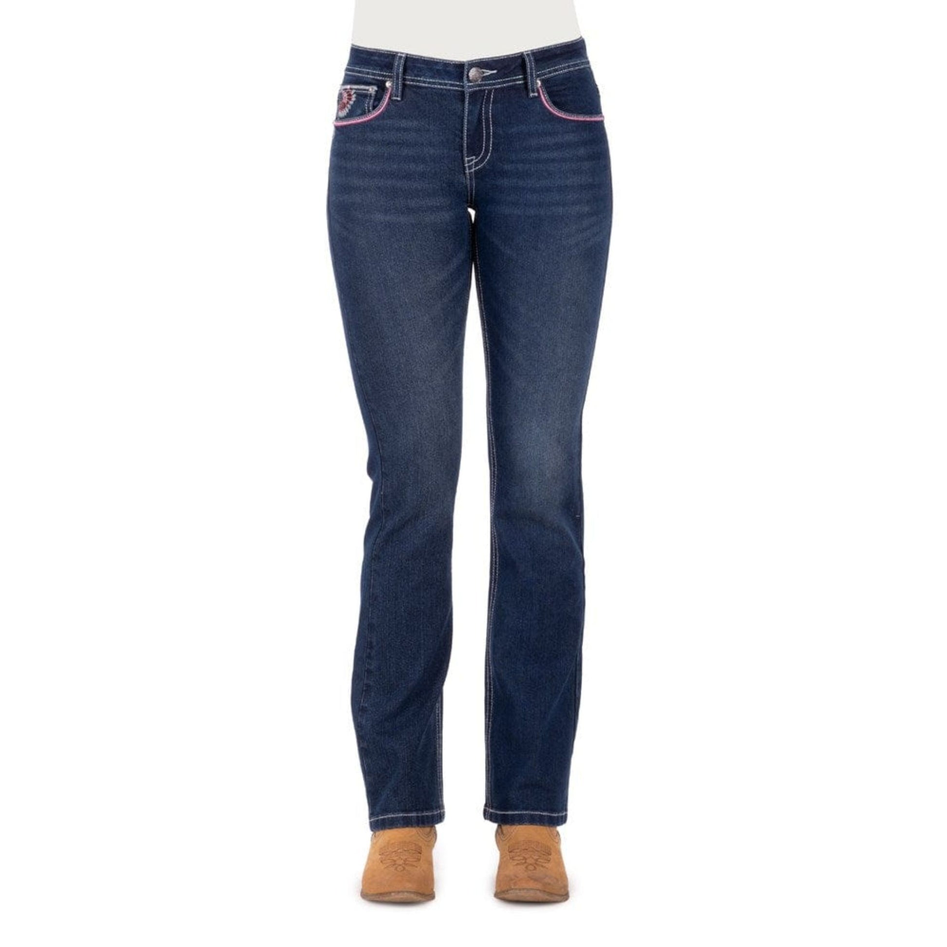 Pure Western Womens Adeline Boot Cut Jeans - EQ Saddlery