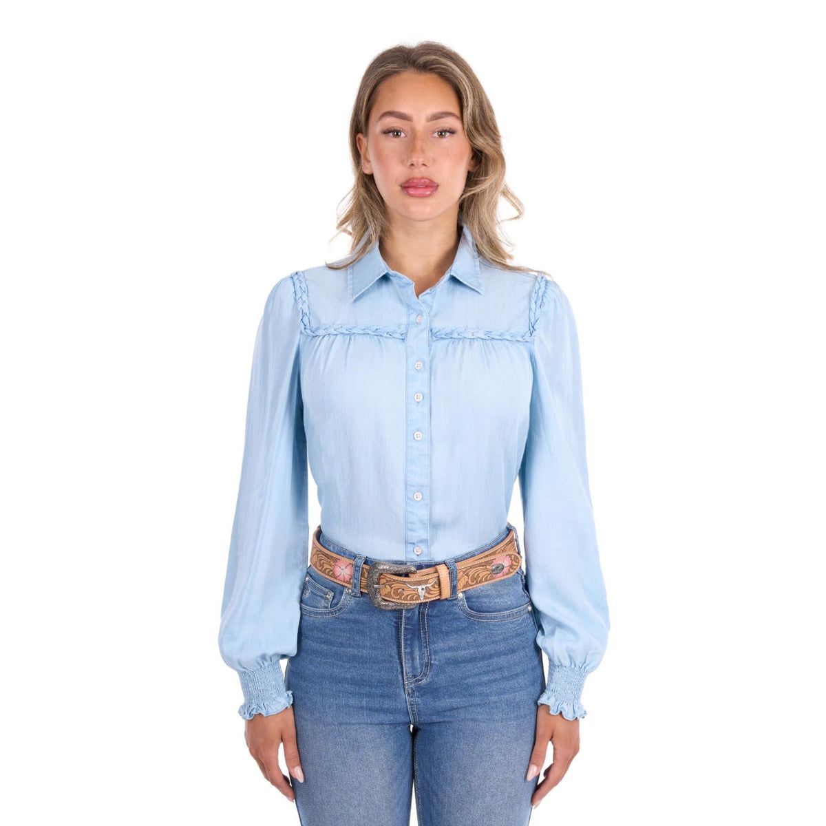 Pure Western Womens Daniela Long Sleeve Shirt