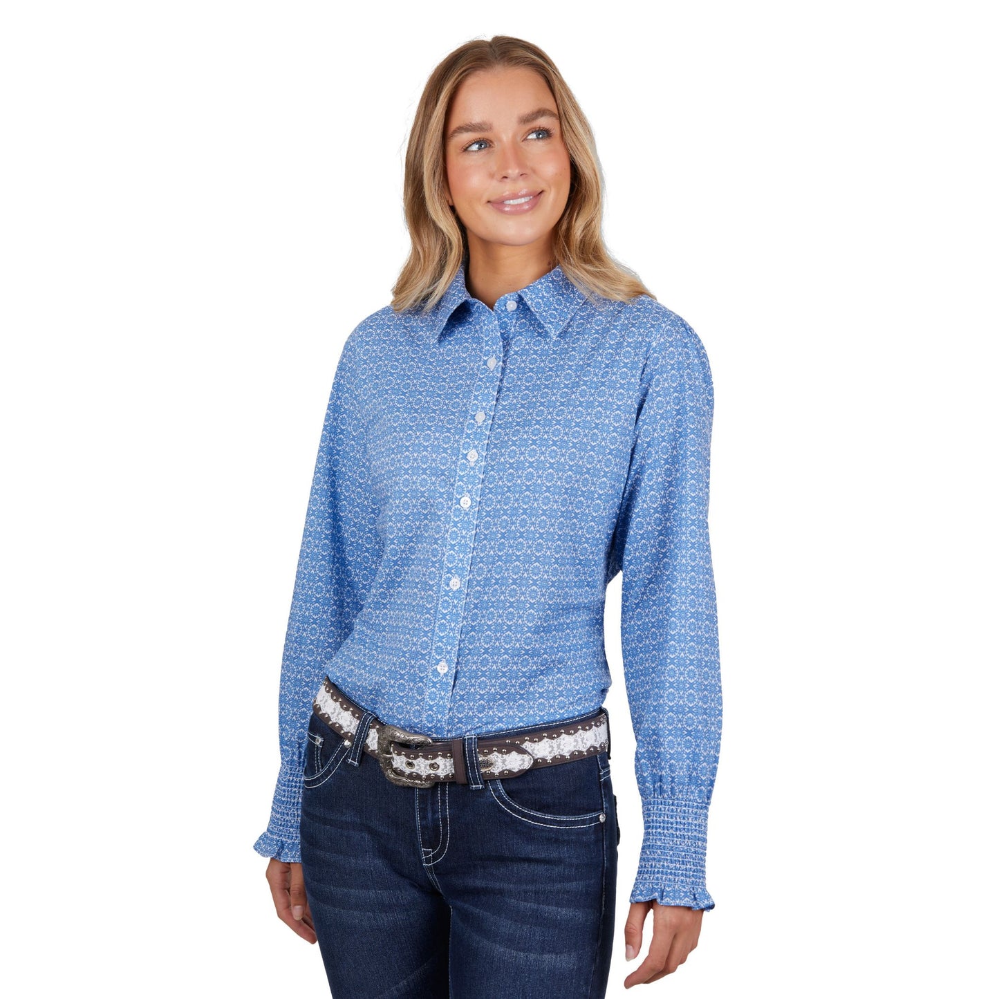 Pure Western Womens Alana Long Sleeve Shirt - EQ Saddlery