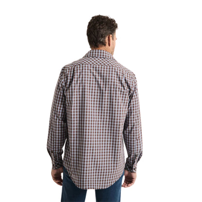 RB Sellars Mens Barossa Full Button Long Sleeve Shirt