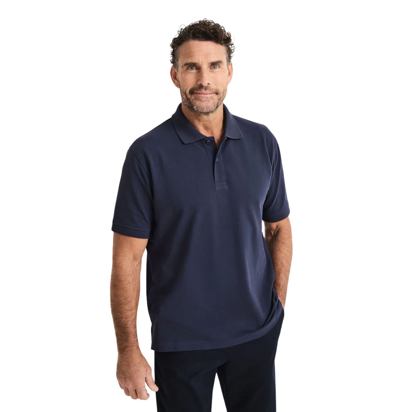 RB Sellars Mens Atherton Basic Polo Shirt