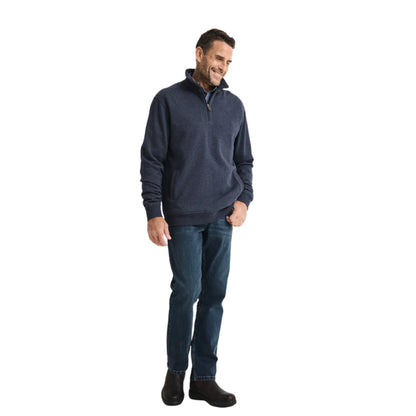 RB Sellars Mens Trentham Half Zip Jumper