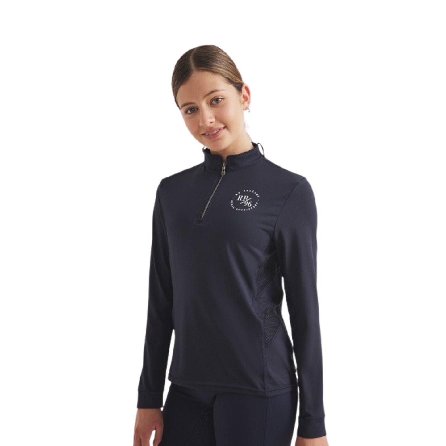 RB Sellars Munro Junior Half Zip Base Layer Top