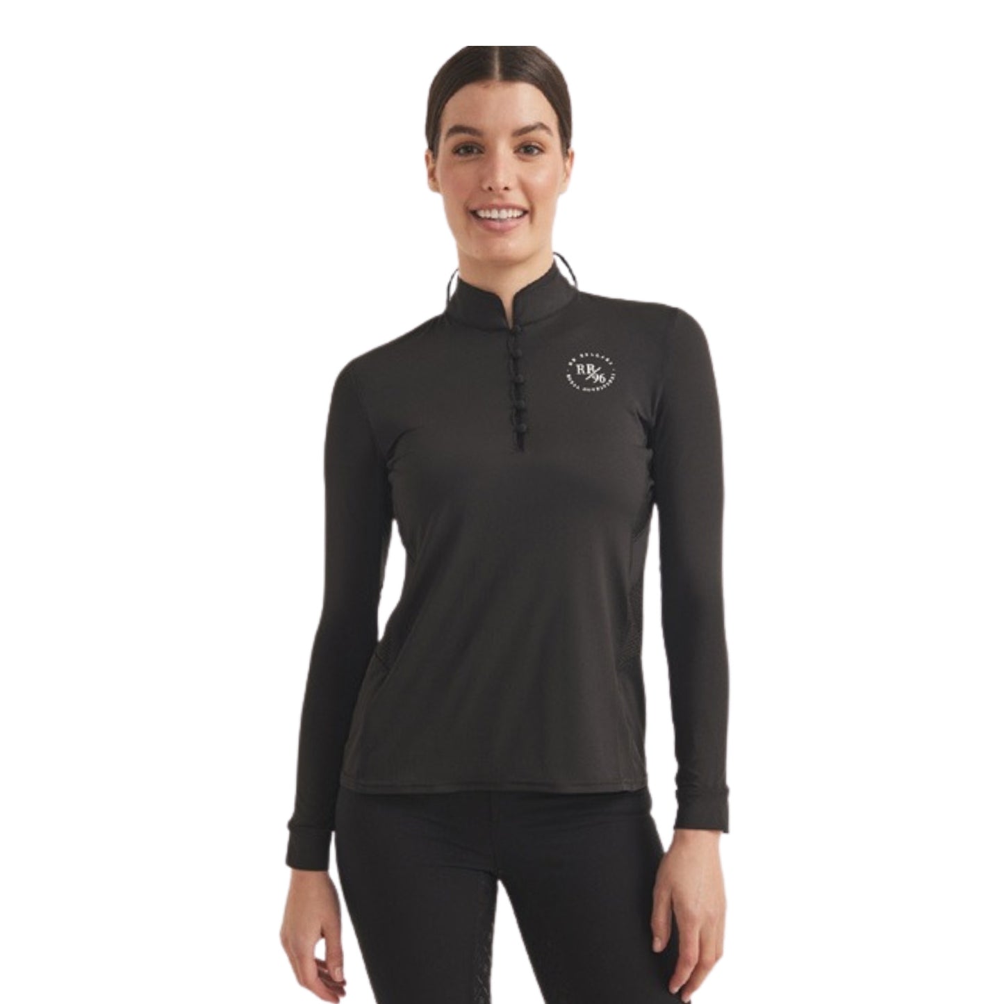 RB Sellars Sarina Half Button Base Layer Top