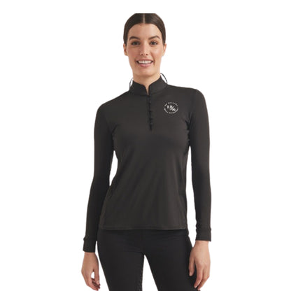 RB Sellars Sarina Half Button Base Layer Top