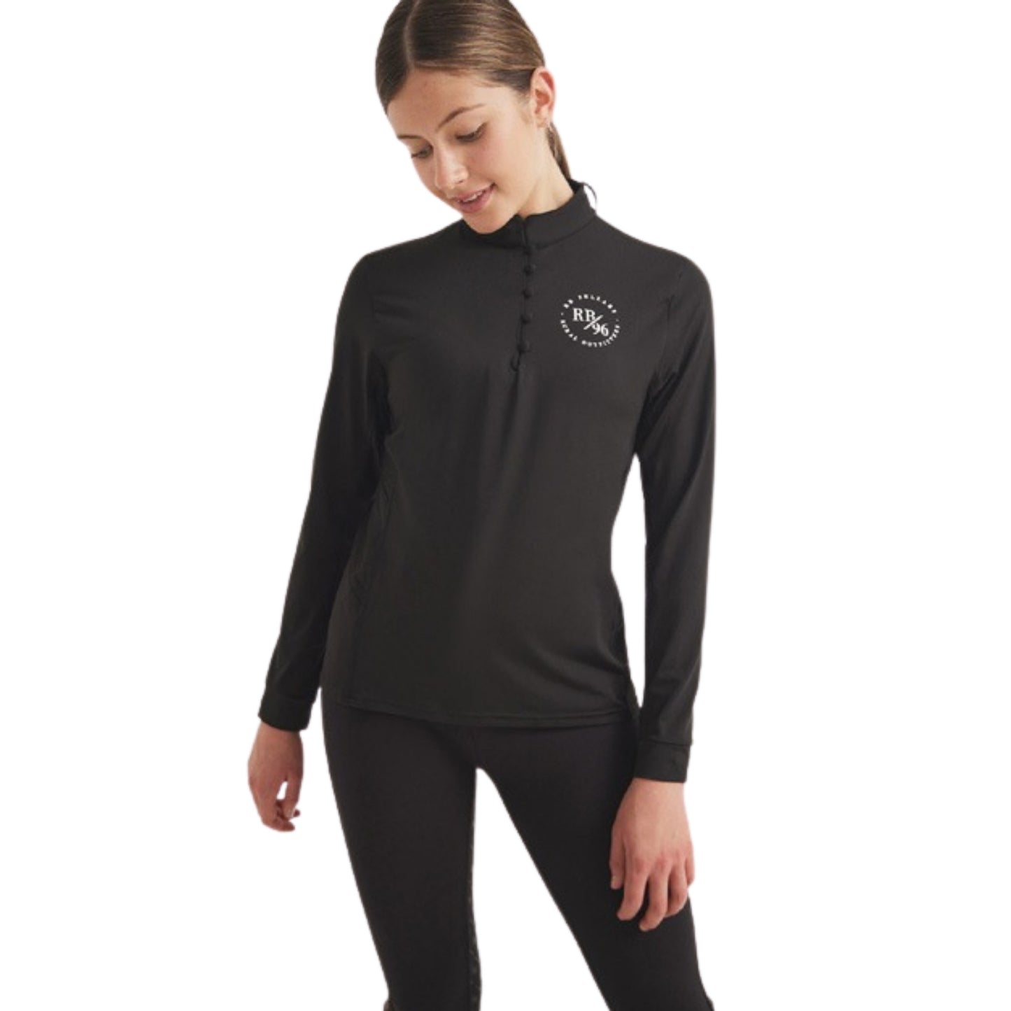 RB Sellars Sarina Junior half Button Base Layer Top