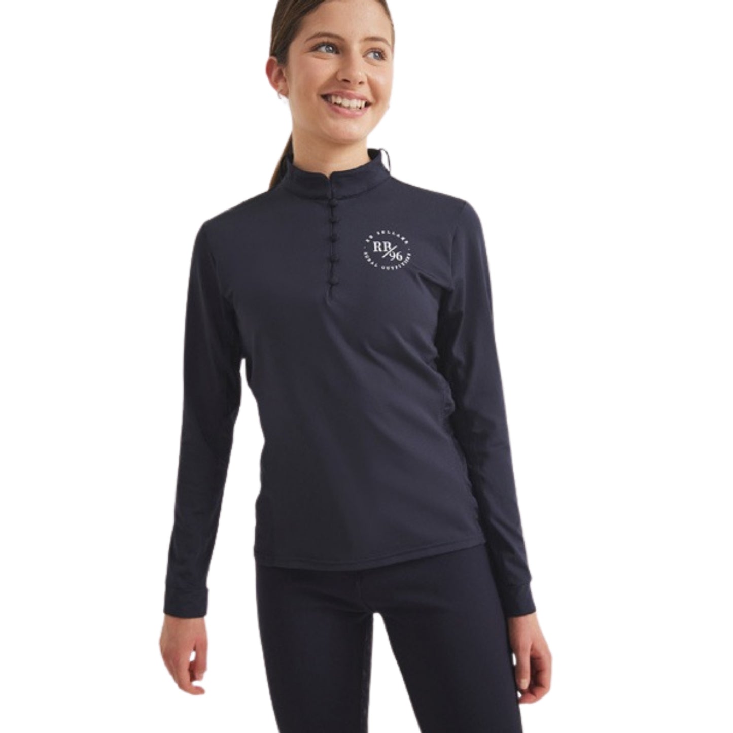 RB Sellars Sarina Junior half Button Base Layer Top