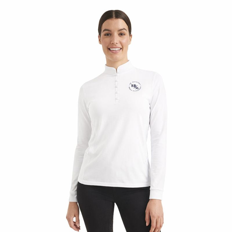 RB Sellars Sarina Half Button Base Layer Top