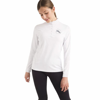 RB Sellars Sarina Junior half Button Base Layer Top