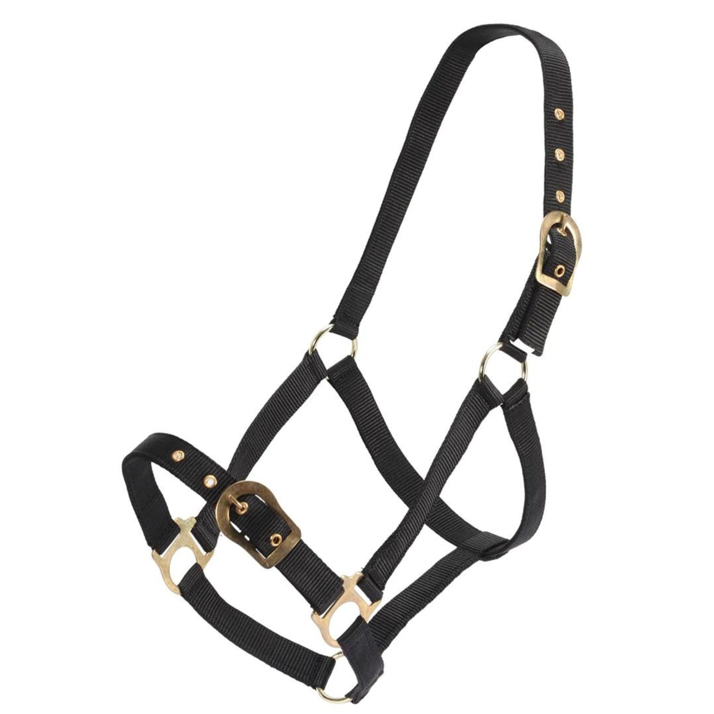 Rancher Halter w Brass Buckles