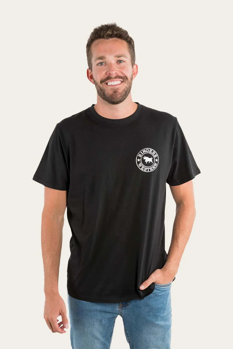 Ringers Western Mens Signature Bull Loose Fit T-Shirt - EQ Saddlery