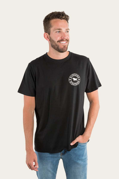 Ringers Western Mens Signature Bull Loose Fit T-Shirt - EQ Saddlery