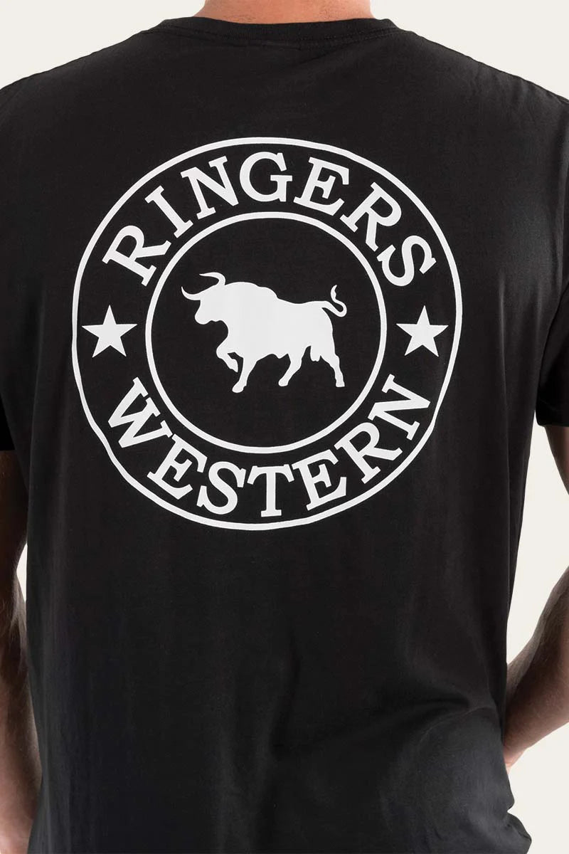 Ringers Western Mens Signature Bull Loose Fit T-Shirt - EQ Saddlery