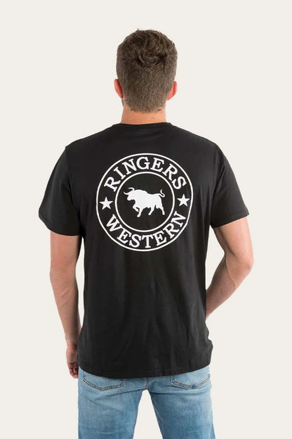 Ringers Western Mens Signature Bull Loose Fit T-Shirt - EQ Saddlery