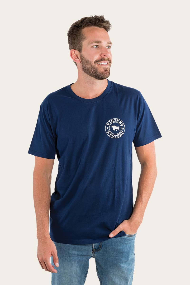 Ringers Western Mens Signature Bull Loose Fit T-Shirt - EQ Saddlery