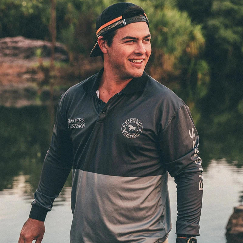 Ringers Western Halls Creek Unisex Fishing Jersey - EQ Saddlery