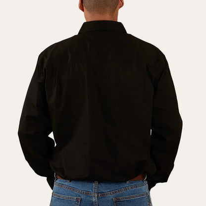 Ringers Western Mens King River Half Button Work Shirt - EQ Saddlery