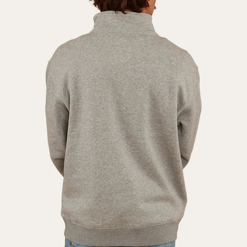 Ringers Western Mens Strand Quater Zip Crew Sweater - EQ Saddlery