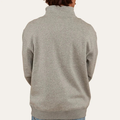 Ringers Western Mens Strand Quater Zip Crew Sweater - EQ Saddlery