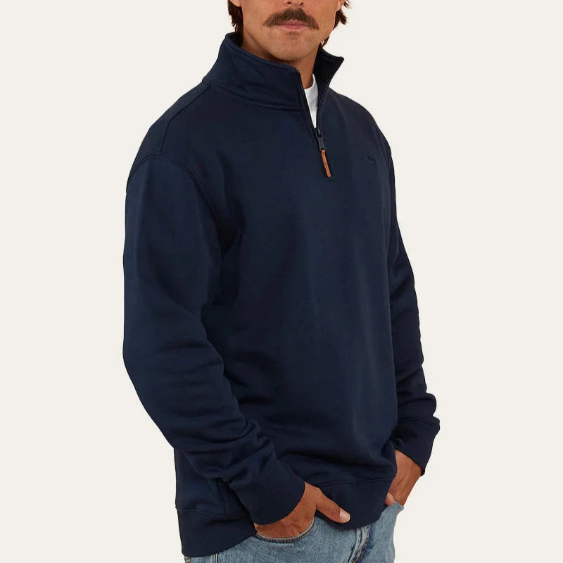 Ringers Western Strand Mens 1/4 Zip Crew