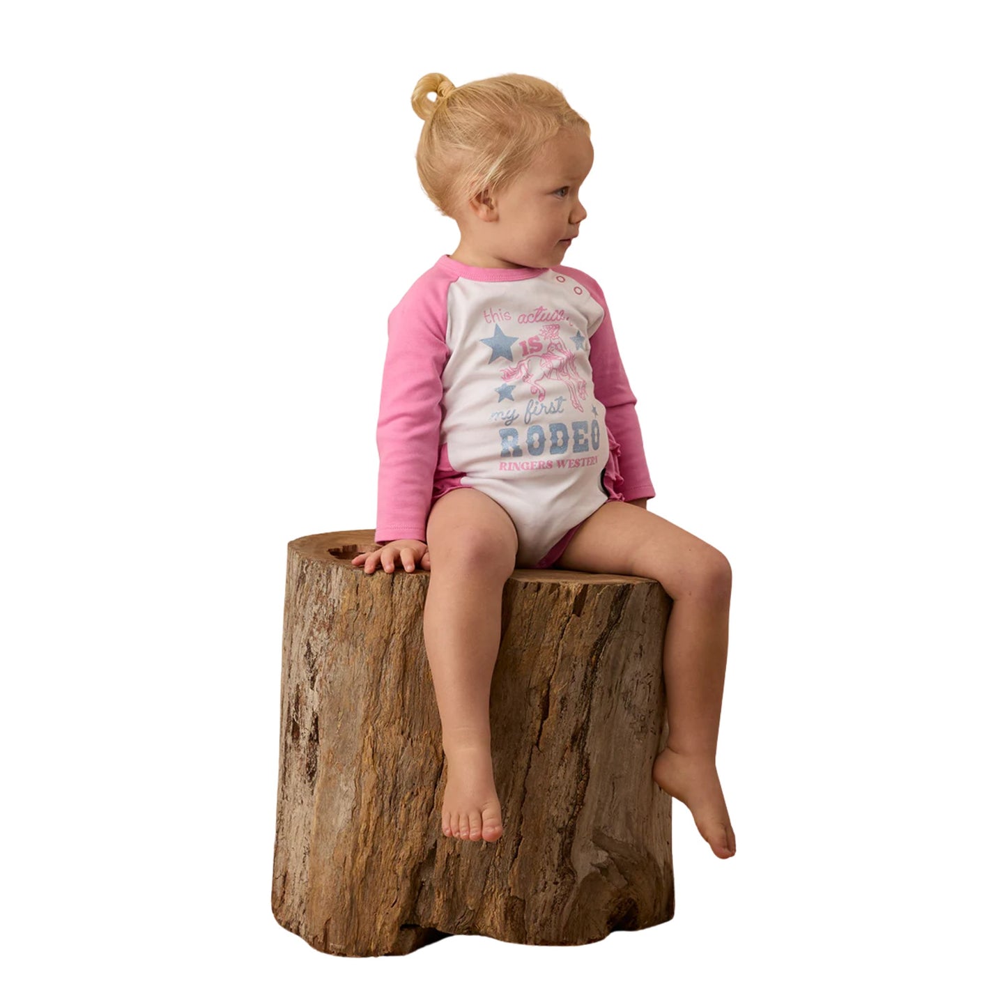Ringers Western Babies Rodeo Girl Frilled Romper Suit