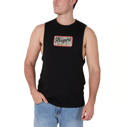 Ringers Western Mens Backcountry Chargrill Muscle Tank
