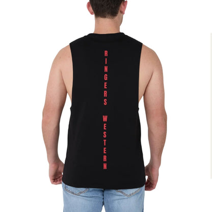 Ringers Western Mens Backcountry Chargrill Muscle Tank