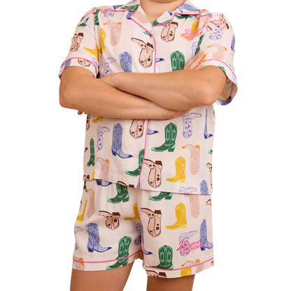 Ringers Western Kids Bianca Short Pyjama Set