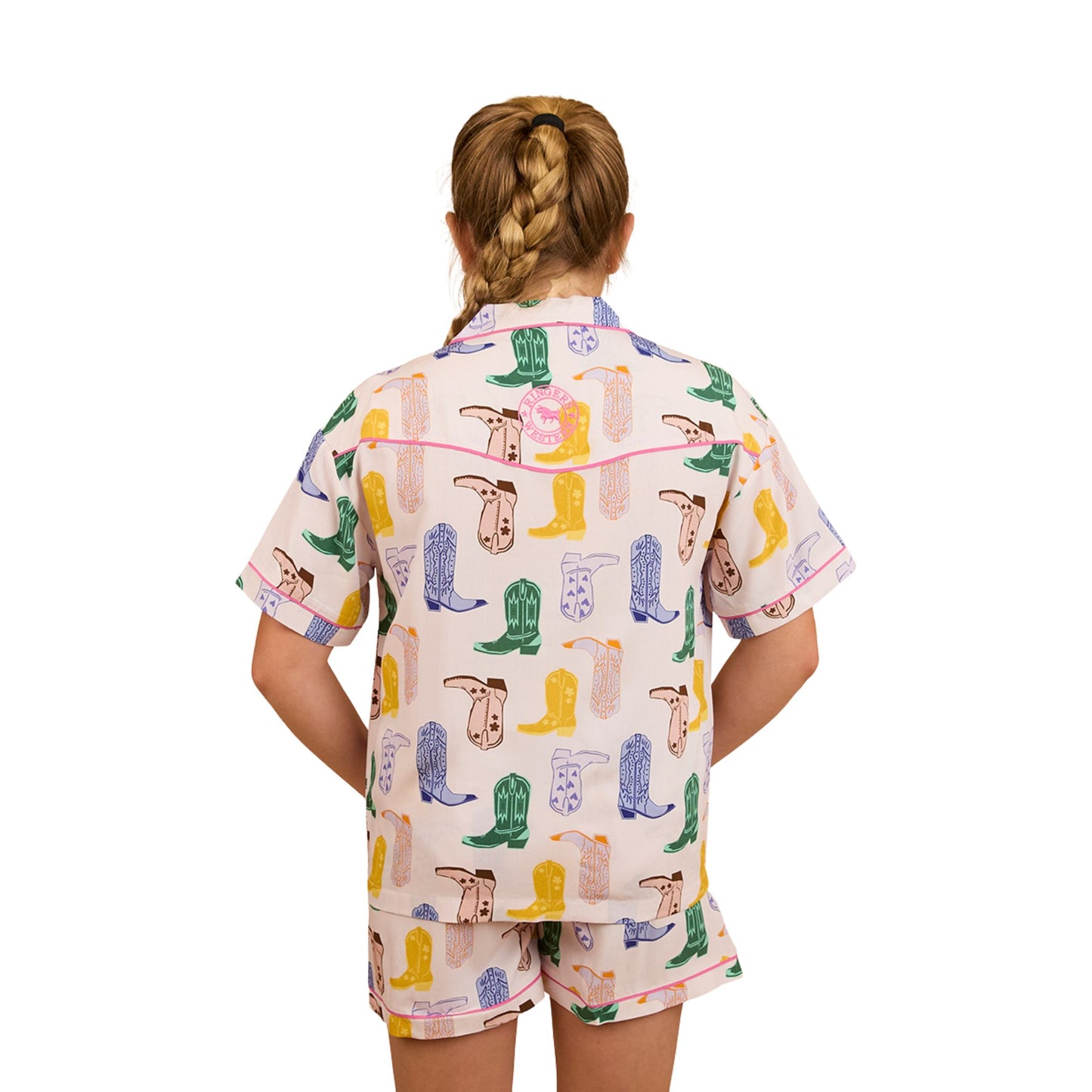Ringers Western Kids Bianca Short Pyjama Set