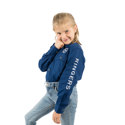 Ringers Western Kids Jackaroo Full Button Work Shirt