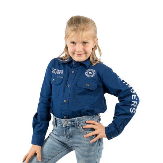 Ringers Western Kids Jackaroo Full Button Work Shirt