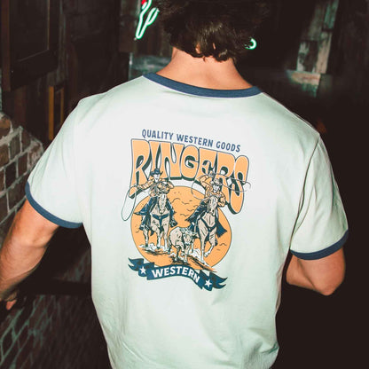 Ringers Western Mens Dust N Ropes T-Shirt