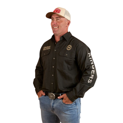 Ringers Western Mens Hawkeye Full Button Work Shirt