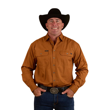 Ringers Western Mens King River Full Button Work Shirt