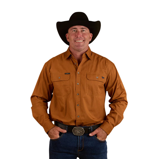 Ringers Western Mens King River Full Button Work Shirt