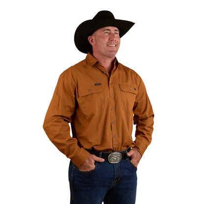 Ringers Western Mens King River Full Button Work Shirt