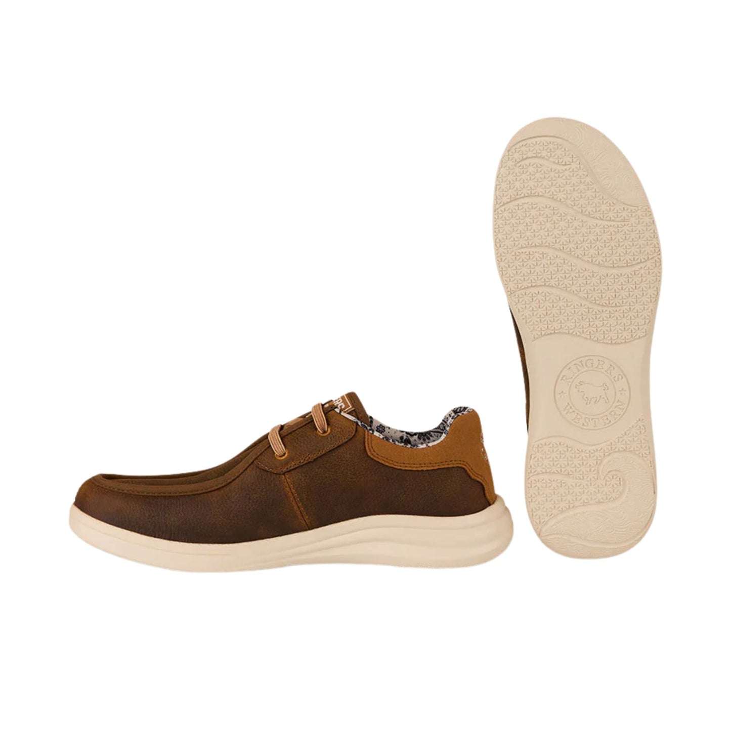 Ringers Western Mens Leather Lace Up Cruiza Shoes