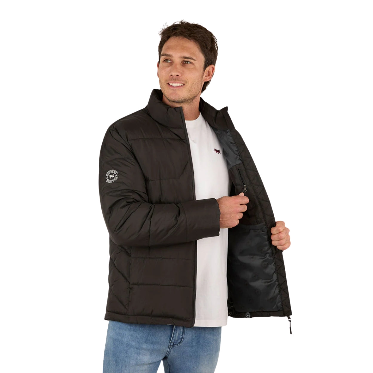 Ringers Western Mens Perisher Pack Away Puffer Jacket