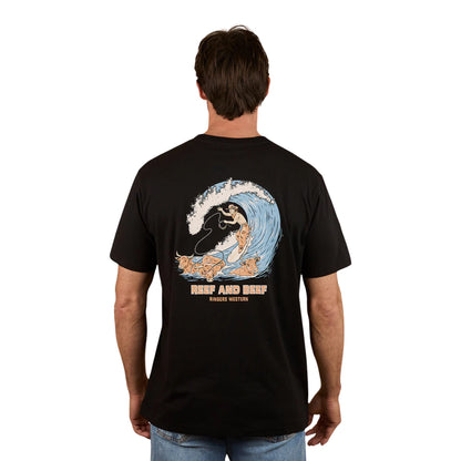 Ringers Western Mens Reef and Beef T-Shirt