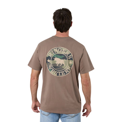 Ringers Western Mens Signature Bull Loose Fit T-Shirt