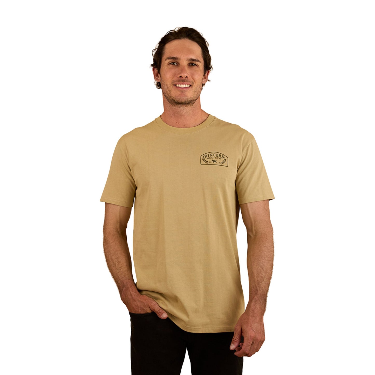 Ringers Western Mens Wheatbelt Stock Fit T-Shirt