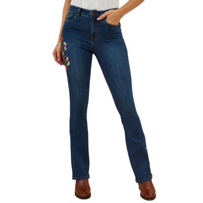 Ringers Western Womens Penny Rodeo High Rise Bootleg Jeans