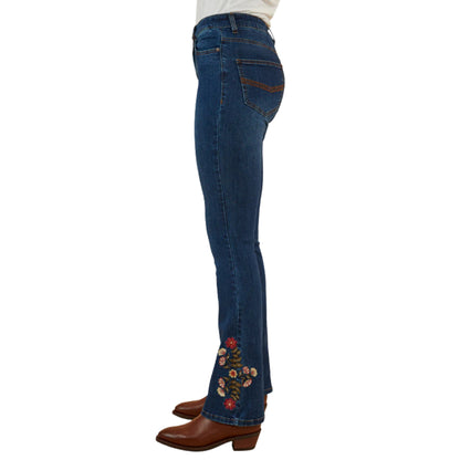 Ringers Western Womens Penny Rodeo High Rise Bootleg Jeans