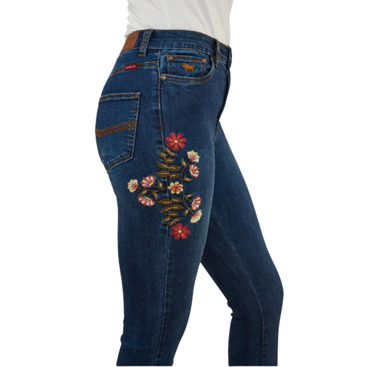 Ringers Western Womens Penny Rodeo High Rise Bootleg Jeans
