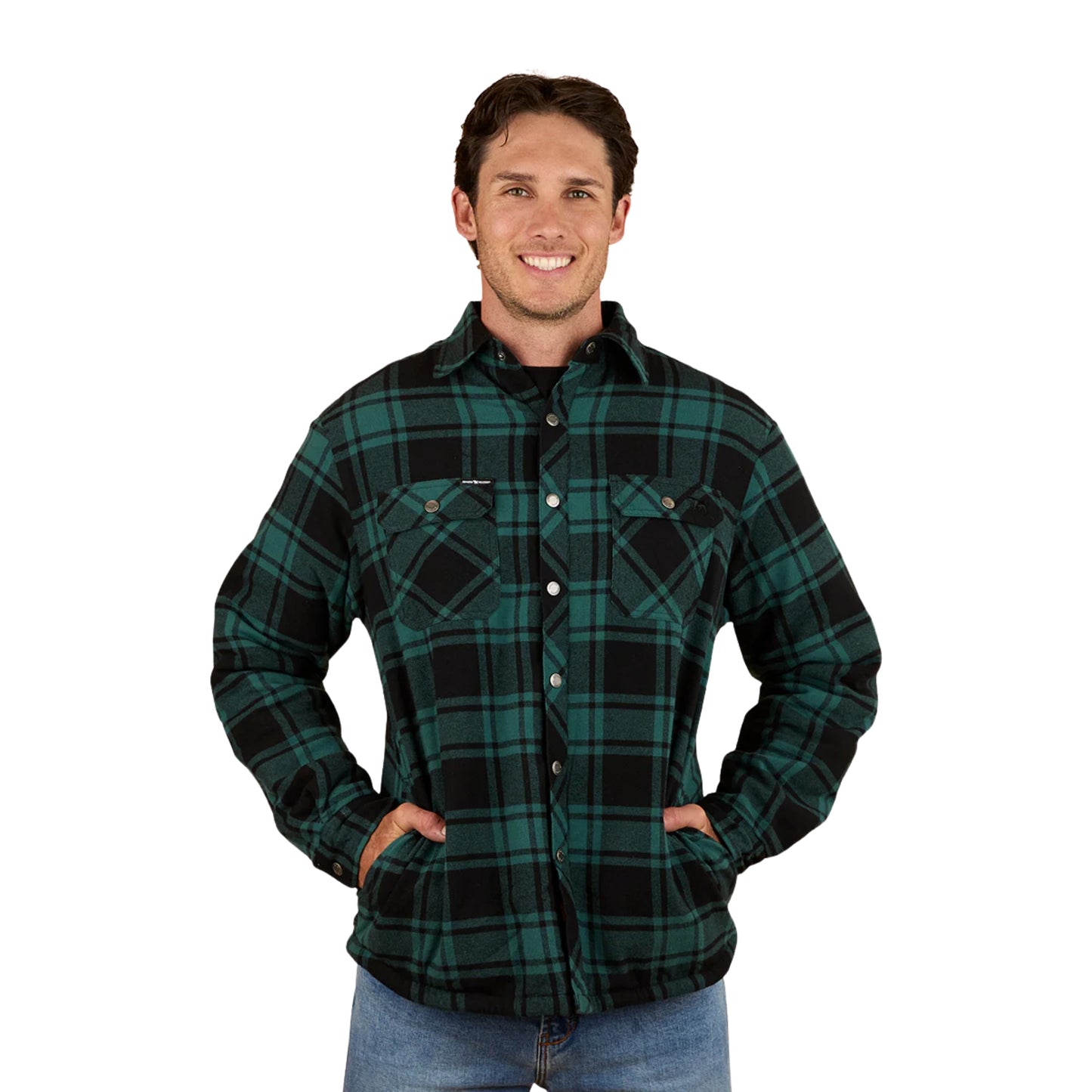 Ringers Western Mens Sawyer Sherpa Flannel Jacket