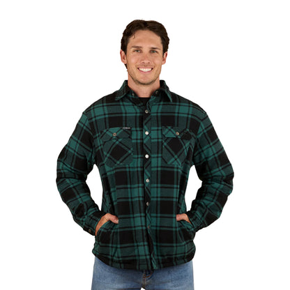 Ringers Western Mens Sawyer Sherpa Flannel Jacket