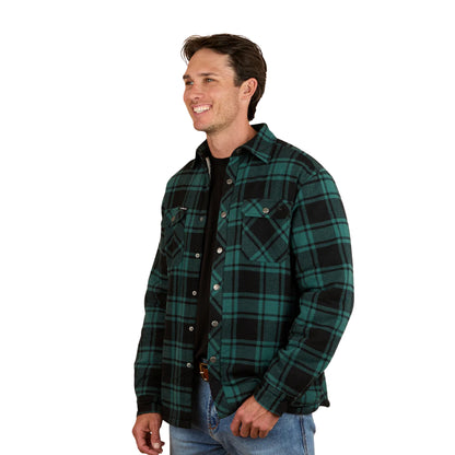Ringers Western Mens Sawyer Sherpa Flannel Jacket